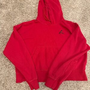 Cropped Jordan hoodie